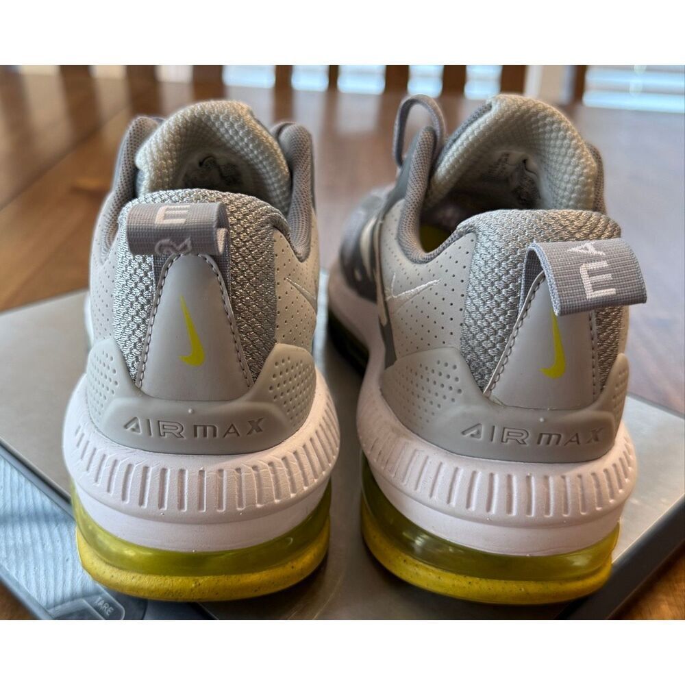 Nike Air Max Genome Size 6.5 Grey Fog High Voltage CW1648-005 Men’s Sneakers EC - Picture 5 of 8